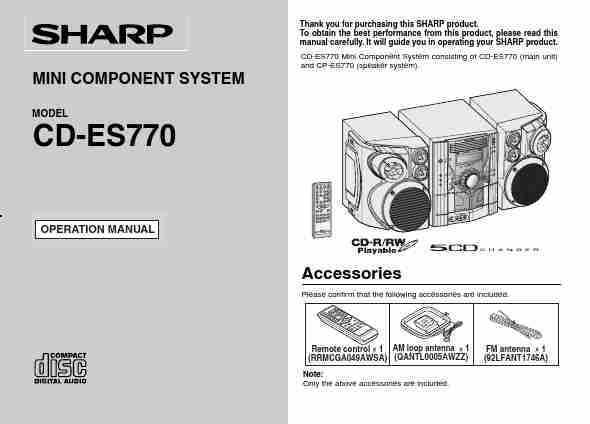 Sharp Stereo System CD-ES770-page_pdf